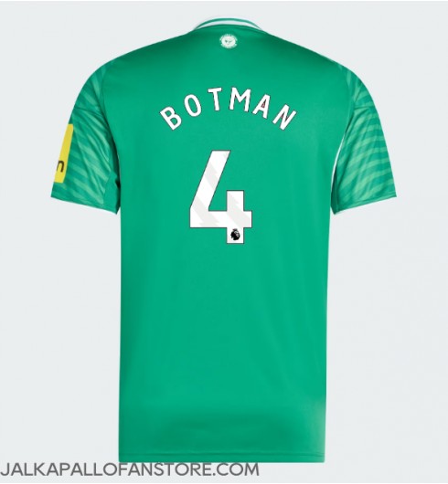 Newcastle United Sven Botman #4 Vieraspaita 2025-26 Lyhythihainen Newcastle United Sven Botman #4 Vieraspaita 2025-26 Lyhythihainen